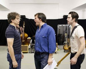 Ben Goddard, Derek Hagan, and Michael Malarkey @ BroadwayWorld Ben Goddard, Derek Hagan, and Michael Malarkey Photo